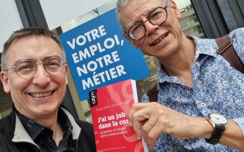 "J'ai un job dans la com", le guide des métiers de la communication par Serge-Henri Saint-Michel 5